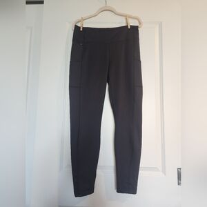 Patagonia Women's Thermal "Pack Out Tights" Leggings with Pockets, Size L